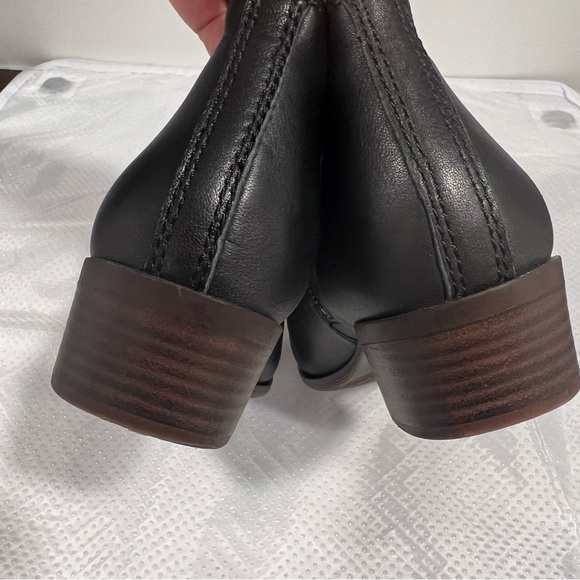 Lucky Brand Basel Leather Bootie Women’s Sz 7.5W Black - Picture 9 of 15